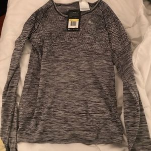 Nike long sleeve dry fit running top!